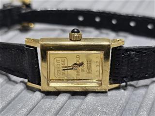 Benrus Watch Credit Suisse 1g 24k ingot dial